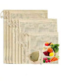 Reusable Produce Bags Mesh (Set of 9)