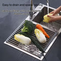 Foldable Dish Drying Rack Over Sink