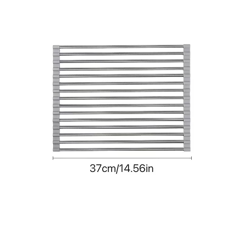 Foldable Dish Drying Rack Over Sink