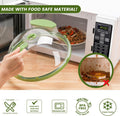 Microwave Plate Cover with Steam Vent