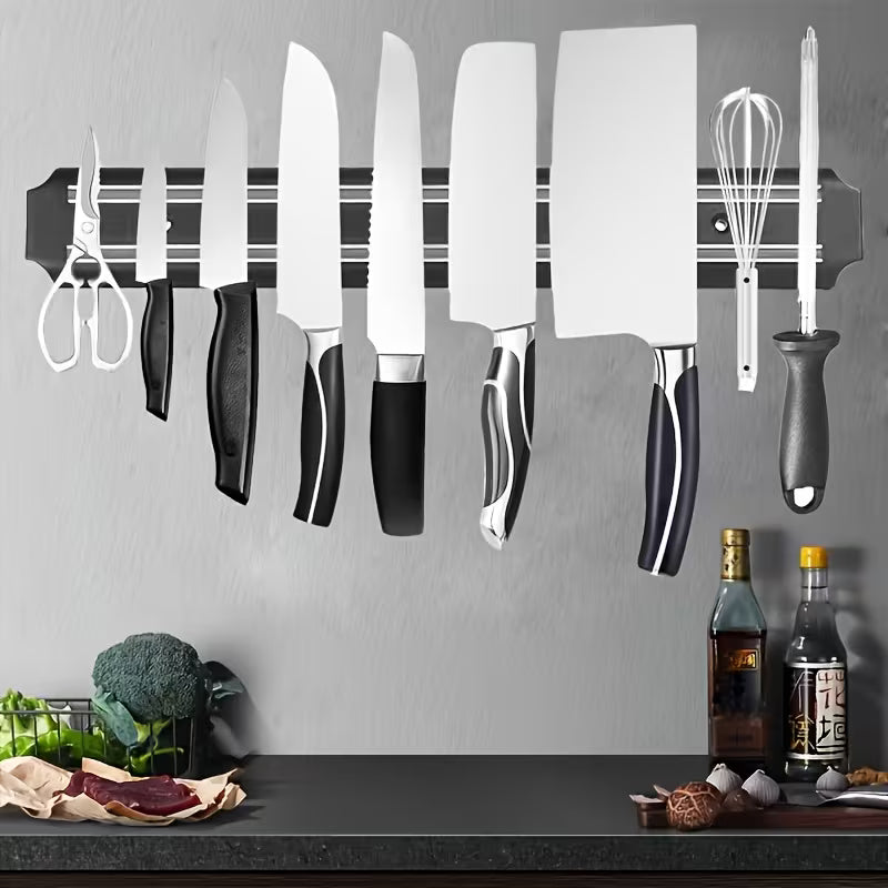 Magnetic Knife Strip for Wall Mounting