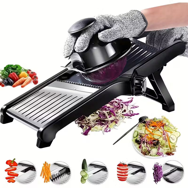 Adjustable Mandoline Slicer for Vegetables